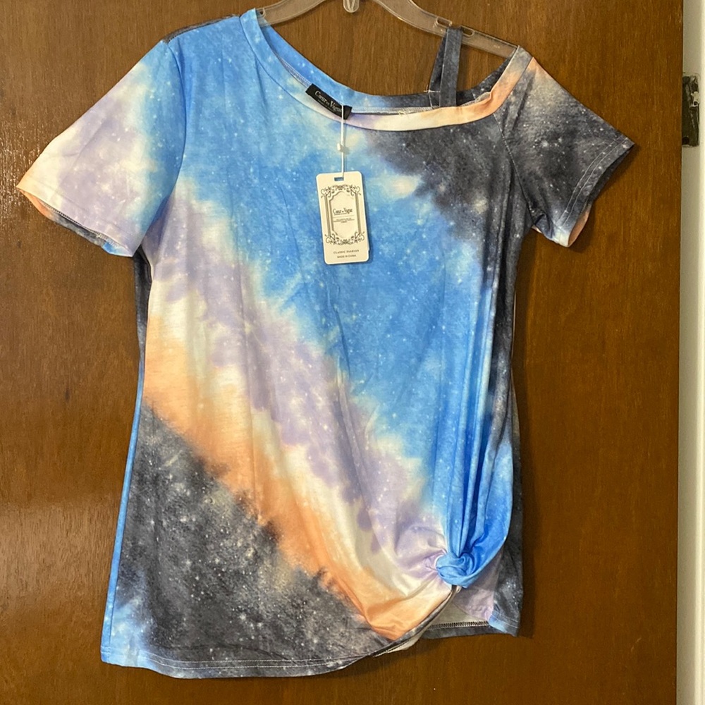 Coeur De Vague Tie Dye Blouse